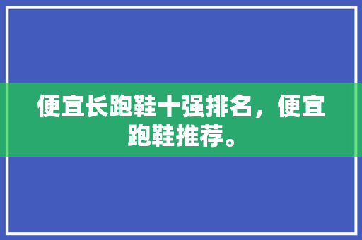 便宜长跑鞋十强排名，便宜跑鞋推荐。 便宜长跑鞋十强排名，便宜跑鞋推荐。 大匠心设计