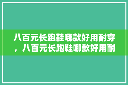 八百元长跑鞋哪款好用耐穿，八百元长跑鞋哪款好用耐穿的。