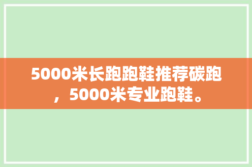 5000米长跑跑鞋推荐碳跑，5000米专业跑鞋。