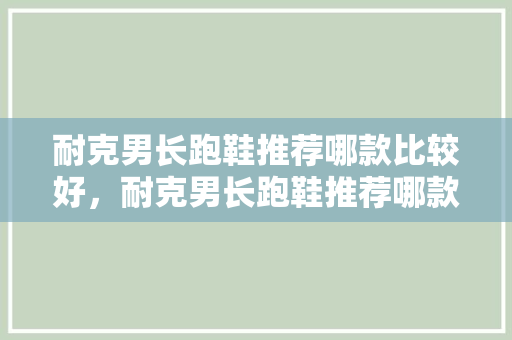 耐克男长跑鞋推荐哪款比较好，耐克男长跑鞋推荐哪款比较好看。