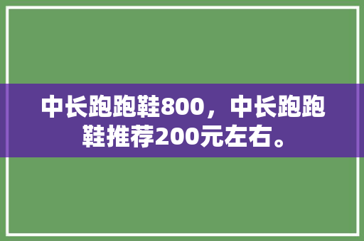 中长跑跑鞋800，中长跑跑鞋推荐200元左右。 中长跑跑鞋800，中长跑跑鞋推荐200元左右。 大匠心设计