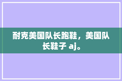 耐克美国队长跑鞋，美国队长鞋子 aj。